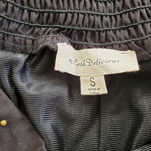 Gold Studded Short Shorts - Picture 5 of 5